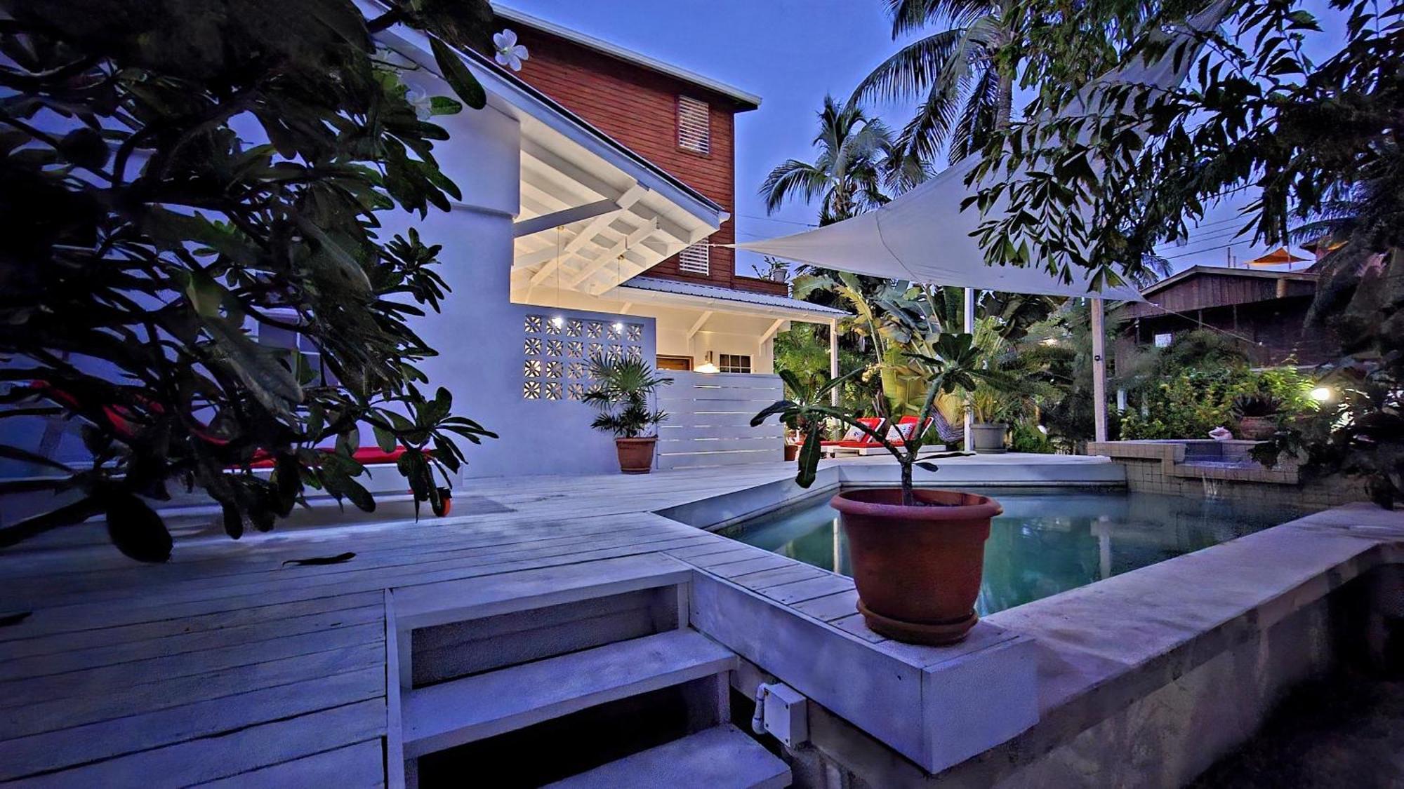Amanda'S Place Casa Amancer - Sea View, Pool And Tropical Garden キー・カーカー エクステリア 写真