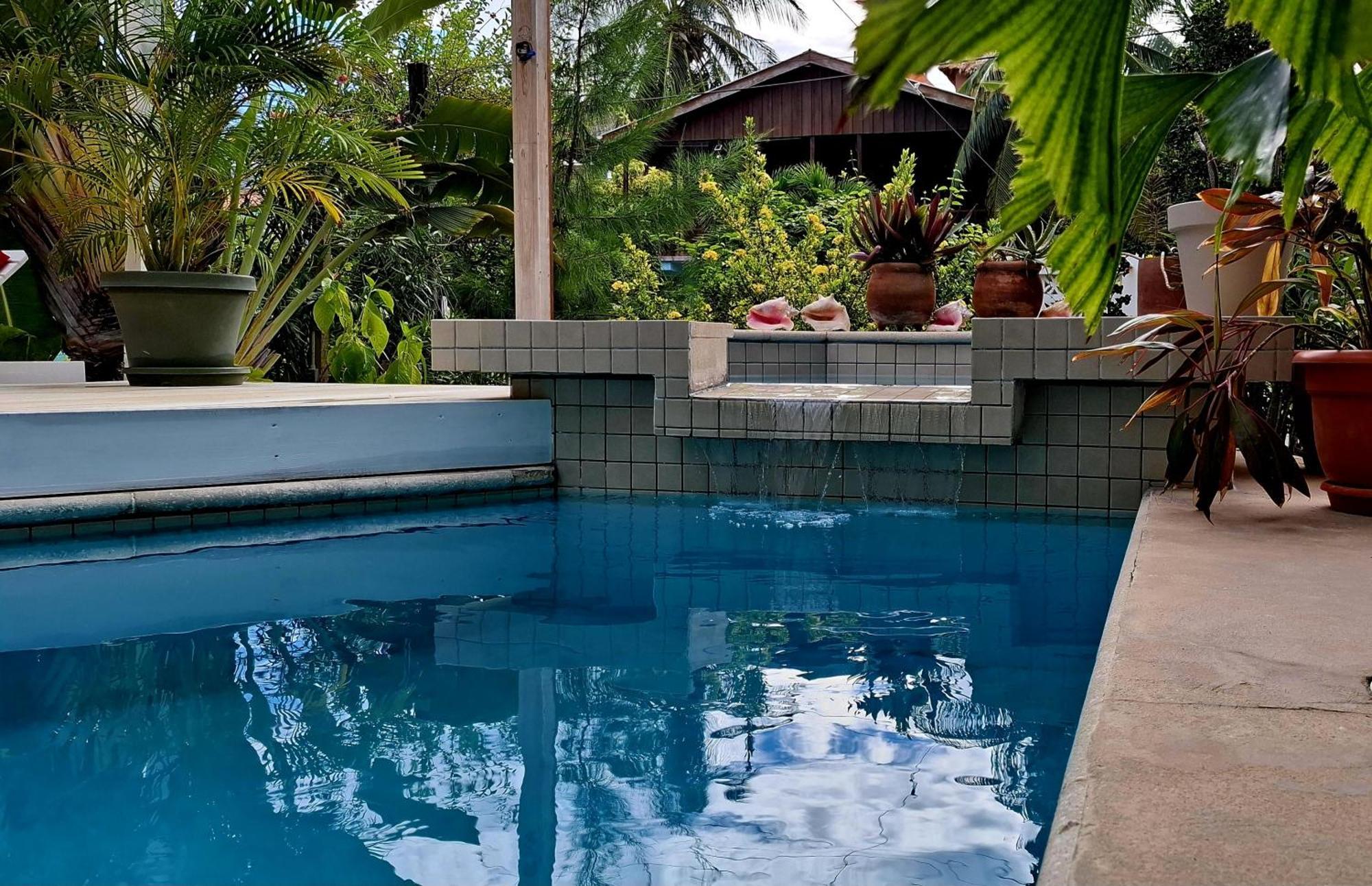 Amanda'S Place Casa Amancer - Sea View, Pool And Tropical Garden キー・カーカー エクステリア 写真